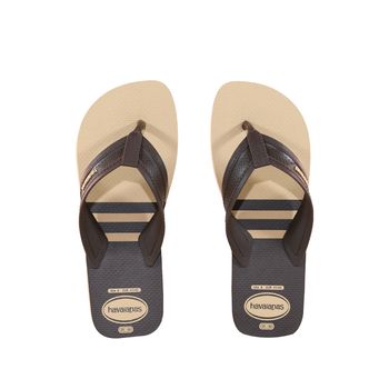 Chinelo-de-Dedo-Dourado-e-Cafe-Urban-Print-|-Havaianas-Tamanho--37---Cor--DOURADO-0